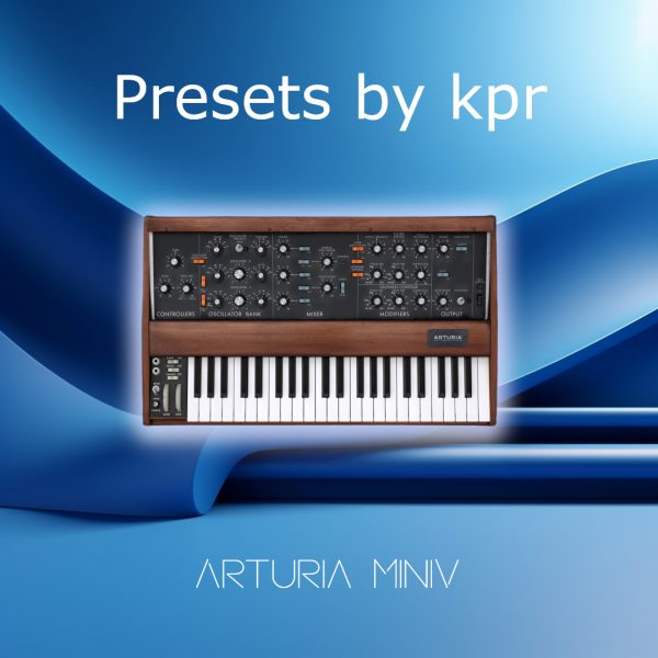 Arturia MiniV Presets by kpr